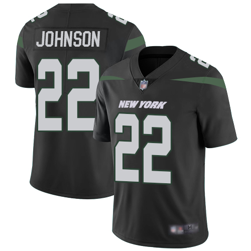 New York Jets Limited Black Men Trumaine Johnson Alternate Jersey NFL Football #22 Vapor Untouchable->nfl t-shirts->Sports Accessory